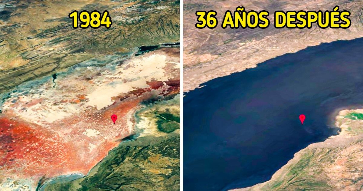 20+ Imágenes que muestran cómo ha cambiado nuestro planeta en las últimas décadas