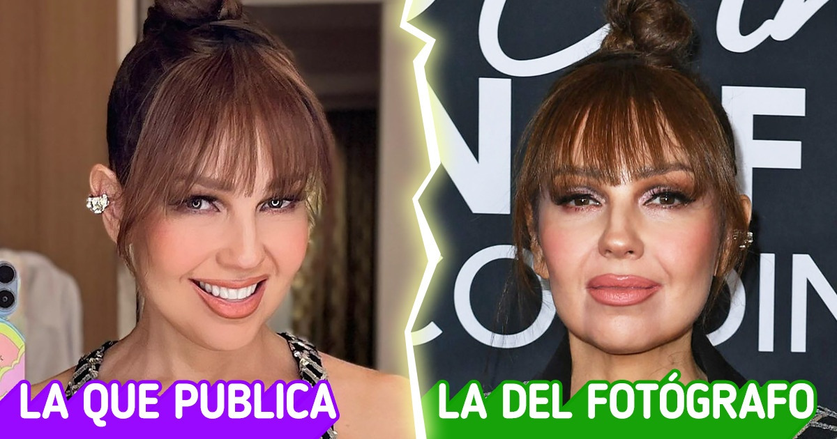 12 Pares de fotos de famosas en las que se nota la “magia” de las poses y los ángulos