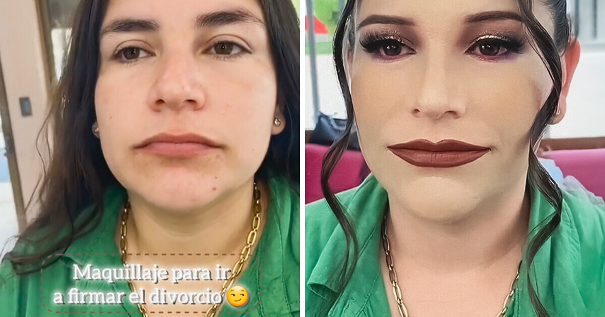 Estética se hace viral por sus maquillajes con resultados «inquietantes» /  Genial