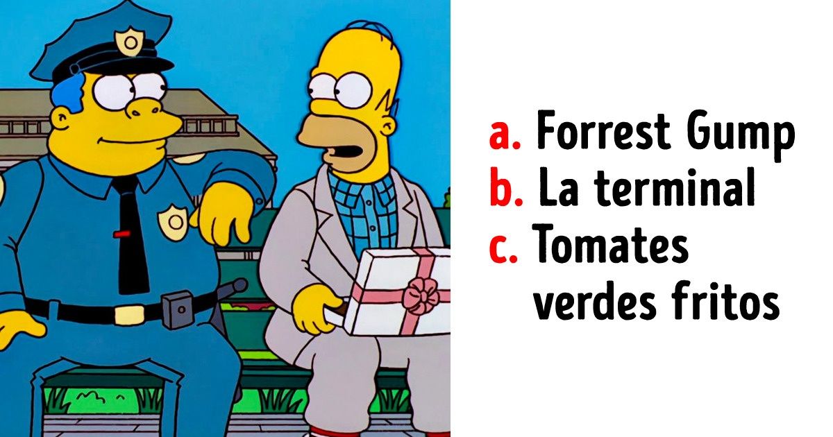 Test: Intenta adivinar a qué películas pertenecen estas escenas de “Los Simpson”
