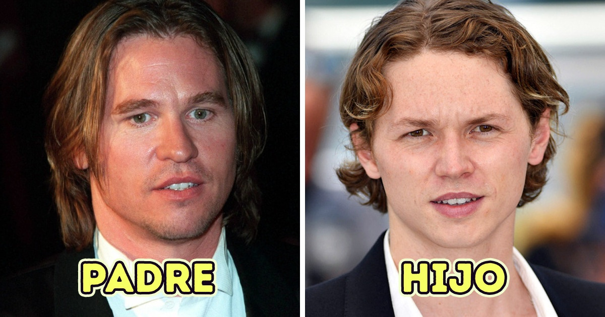 14 Famosos cuyos hijos se parecen poco o nada a ellos