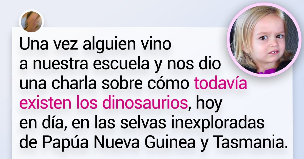 18 Personas recordaron con humor momentos en los que sus maestros las hicieron dudar de sus conocimientos