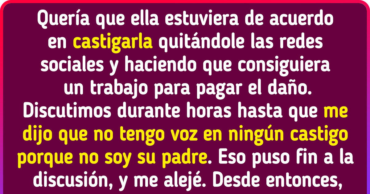 Mujer impide que su esposo discipline a los hijos de su matrimonio anterior, y él opta por darles una gran lección