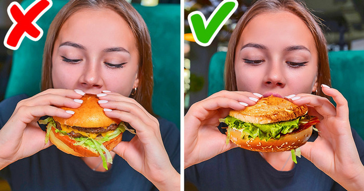 Has estado comiendo mal las hamburguesas toda tu vida Has estado comiendo mal las hamburguesas toda tu vida