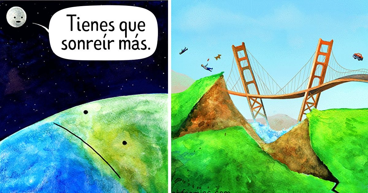 Intrigantes cómics que causan risa y vergüenza al mismo tiempo