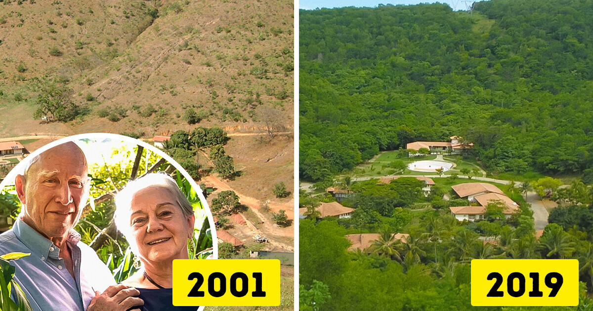 Pareja logra darle un impresionante giro de 180° a un desierto en tan solo 20 años