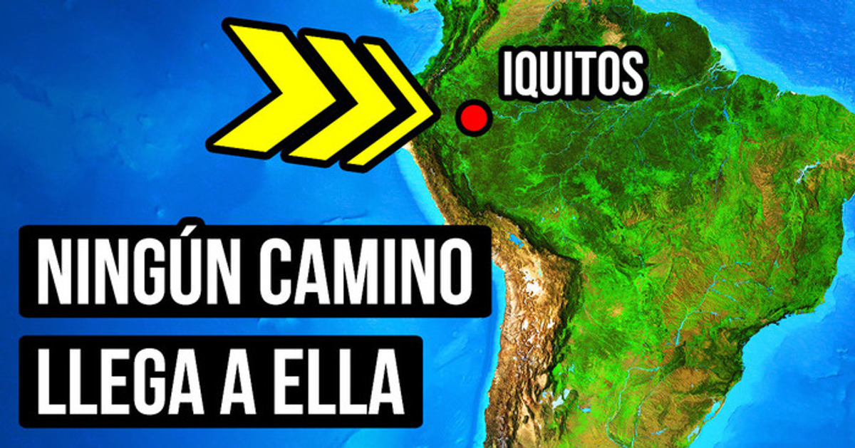 La ciudad más grande del mundo a la que nadie puede llegar en auto
