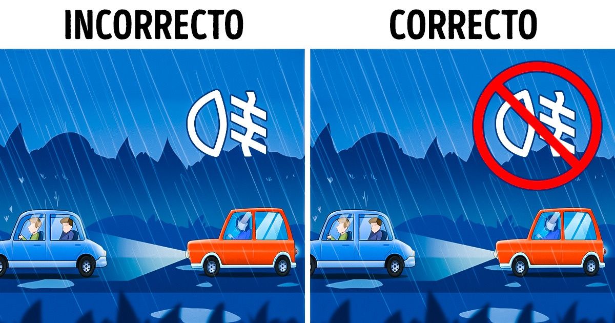 6 Consejos para evitar un accidente automovilístico en un mal clima