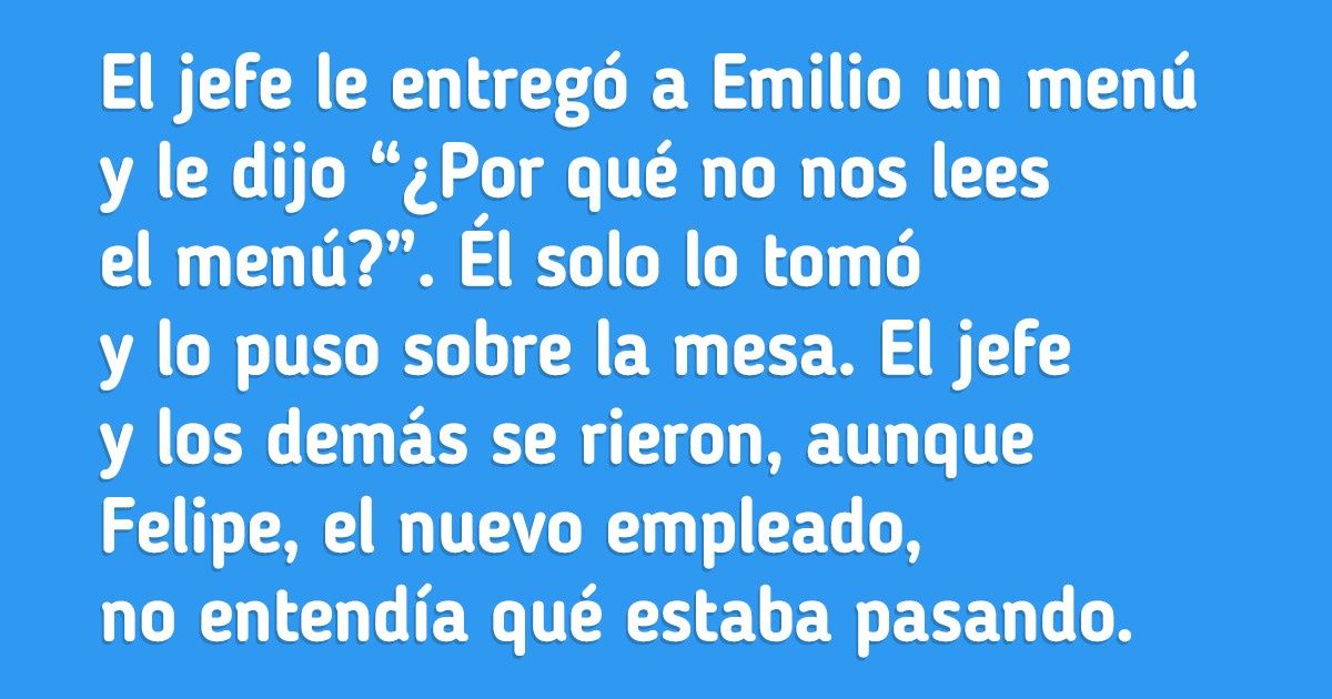 Una historia sobre una amistad que comenzó después de un acto de solidaridad Una historia sobre una amistad que comenzó después de un acto de solidaridad