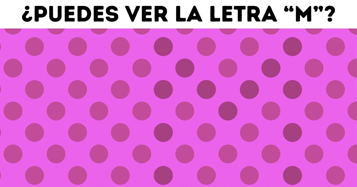 Test: Resuelve este desafío visual encontrando las letras y figuras ocultas en las imágenes