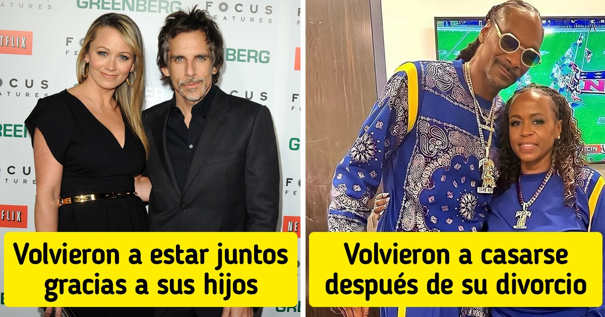 10 Parejas de famosos que decidieron que era mejor estar juntos que separados