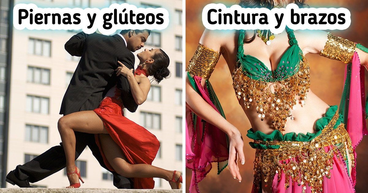 10 Bailes para ponerte en forma que puedes elegir según las zonas de tu cuerpo que desees trabajar más