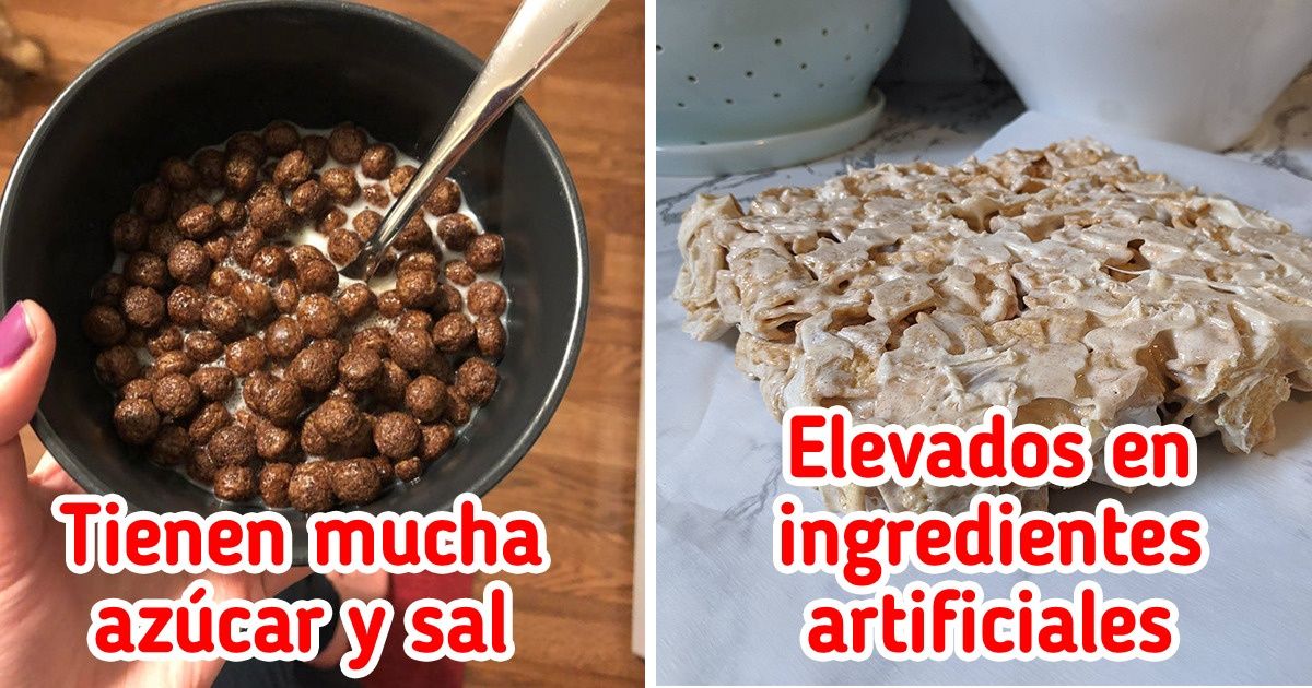 11 Alimentos conocidos por ser “sanos”, pero la ciencia reveló lo contrario