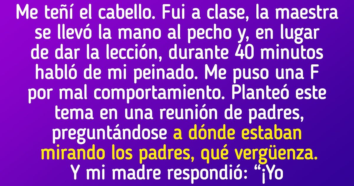 Texto franco que explica por qué mis padres dejaron de escuchar lo que decían los maestros y nunca revisaron mis notas Texto franco que explica por qué mis padres dejaron de escuchar lo que decían los maestros y nunca revisaron mis notas