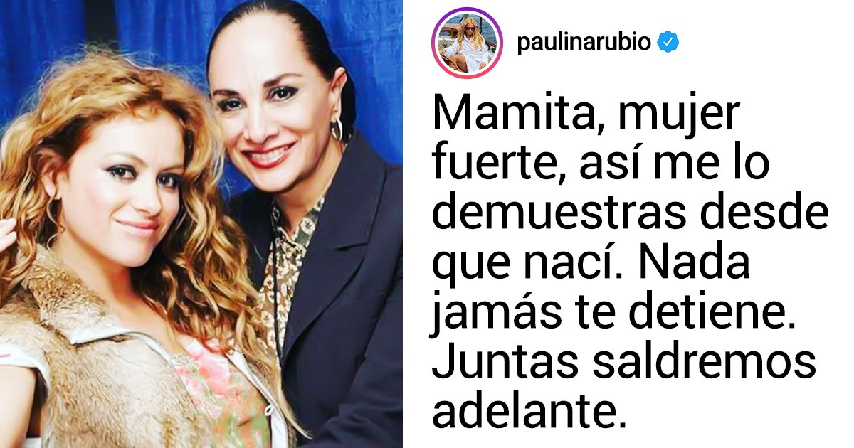 Paulina Rubio y Susana Dosamantes, un ejemplo de que no hay nada más grande que el amor entre madre e hija Paulina Rubio y Susana Dosamantes, un ejemplo de que no hay nada más grande que el amor entre madre e hija