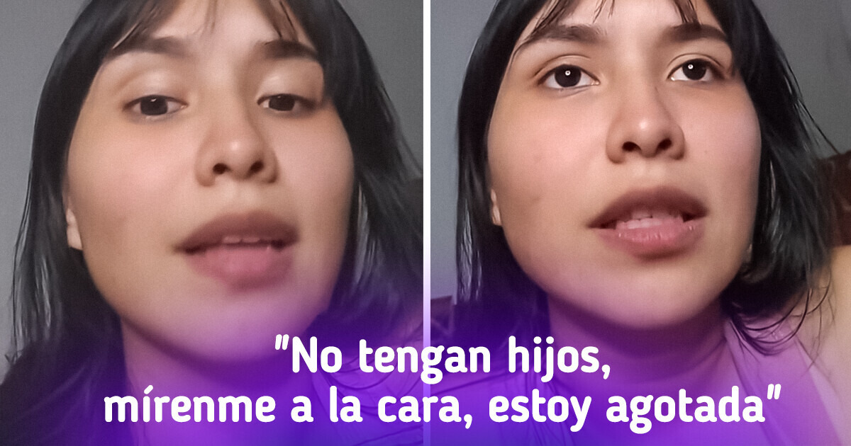 Tras convertirse en madre, afirma arrepentirse y recomienda no tener hijos