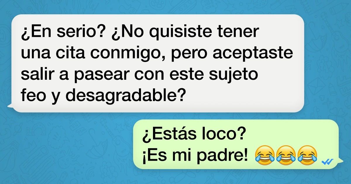 20 Intercambios de mensajes de texto en los que alguien sufrió un fiasco