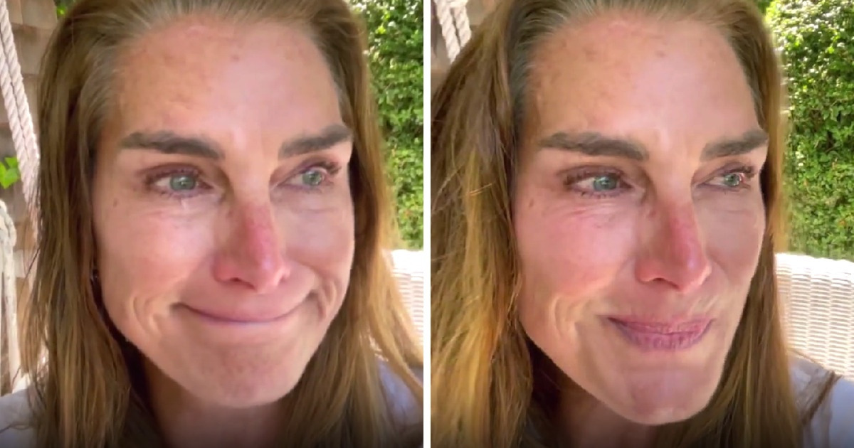 Brooke Shields se emociona al hablar de su vida privada