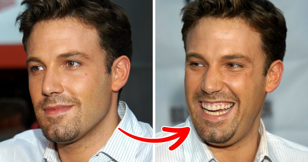 18 Famosos que lucen raros cuando sonríen porque habitualmente no suelen hacerlo