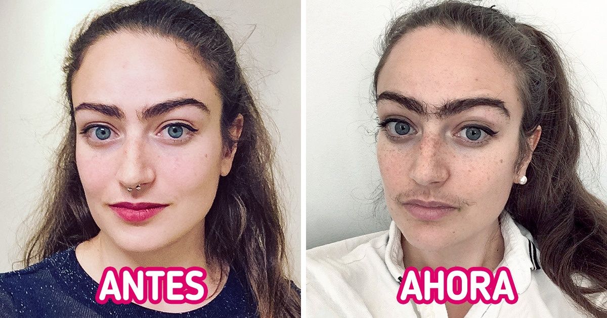 Una mujer dejó de quitarse el vello facial y un año después comparte cómo cambió su vida Genial