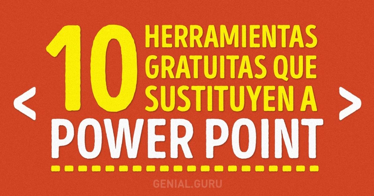 10 Herramientas gratuitas para crear presentaciones
