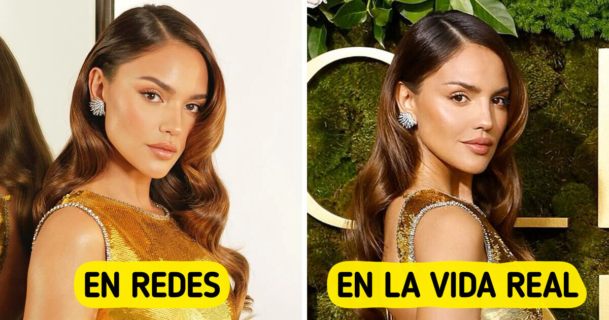 17 Pares de imágenes tomadas el mismo día, aunque las famosas hicieron ajustes en las suyas 17 Pares de imágenes tomadas el mismo día, aunque las famosas hicieron ajustes en las suyas