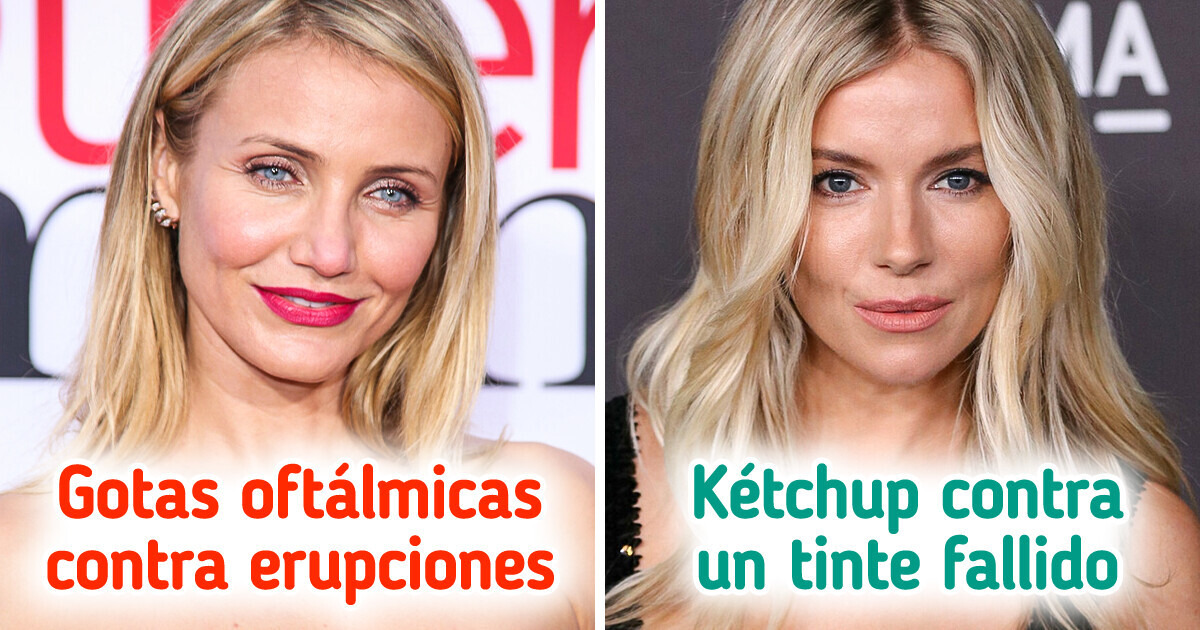 10 Trucos secretos de las famosas que las hacen brillar como diamantes 10 Trucos secretos de las famosas que las hacen brillar como diamantes