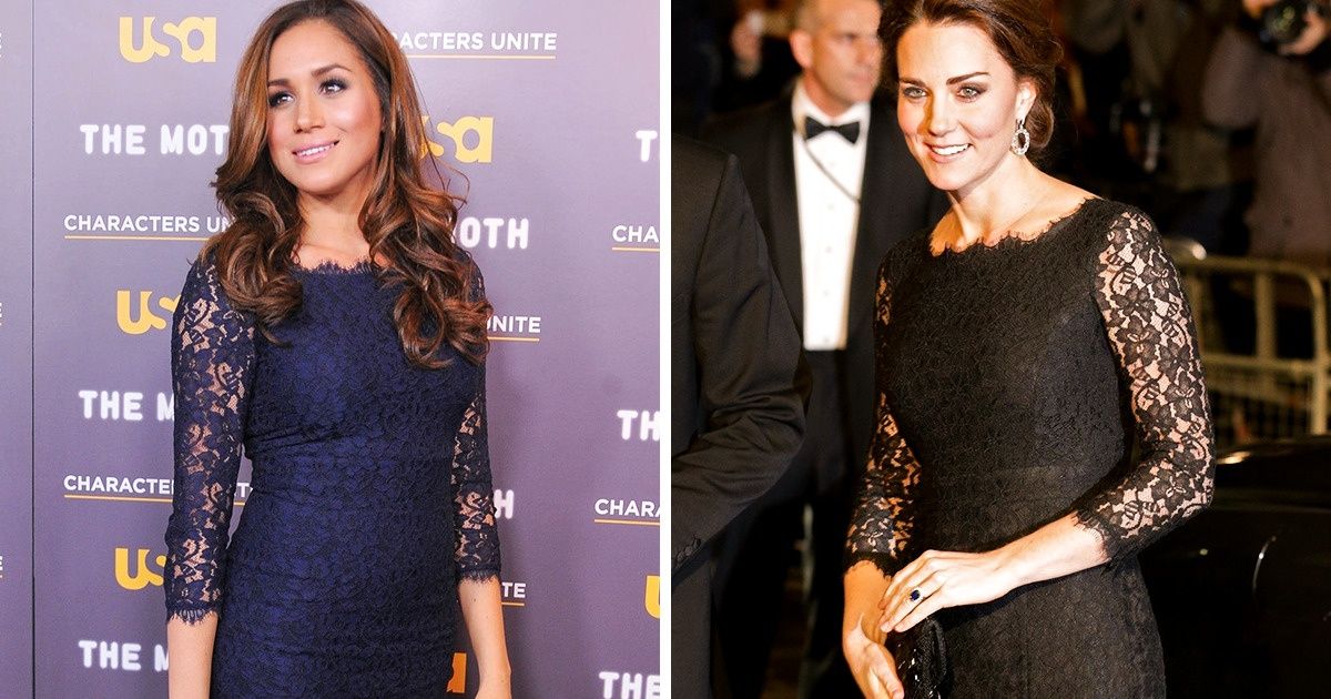11 Pares de mujeres de la realeza que usaron el mismo vestido, pero lucieron diferentes 11 Pares de mujeres de la realeza que usaron el mismo vestido, pero lucieron diferentes