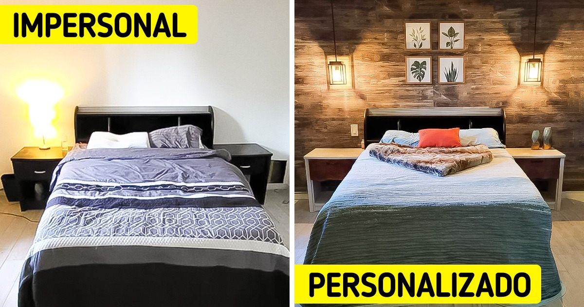 18 Habitaciones que con unos pocos cambios decorativos se convirtieron en rincones muy acogedores