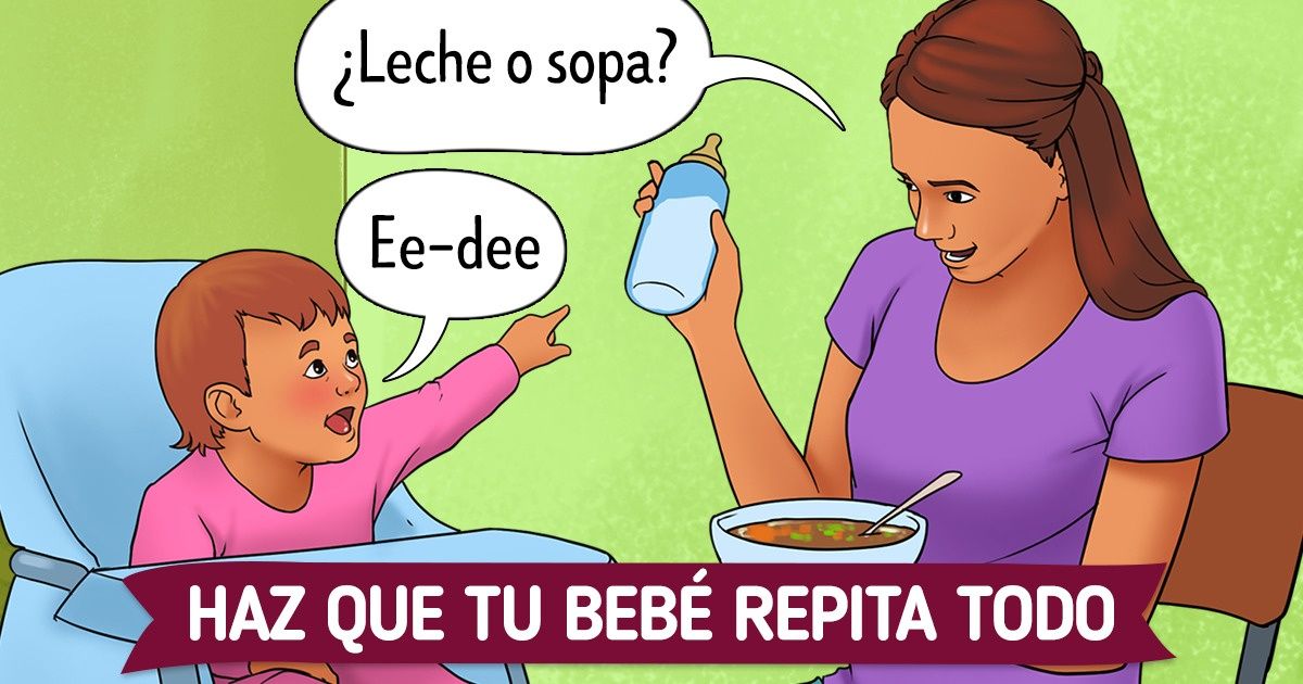 10 Formas en las que podemos ayudar a un bebito a hablar 10 Formas en las que podemos ayudar a un bebito a hablar