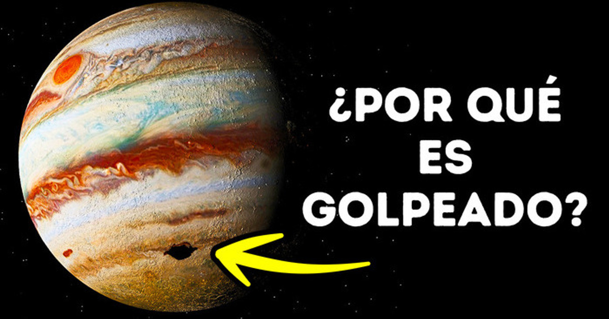 Júpiter es más golpeado por objetos que otros planetas