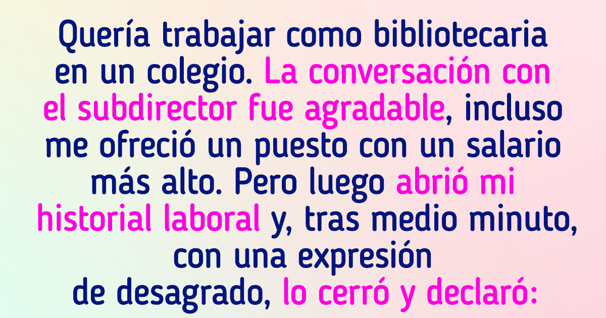15 Personas que solo querían encontrar trabajo, pero las cosas no salieron como esperaban 15 Personas que solo querían encontrar trabajo, pero las cosas no salieron como esperaban