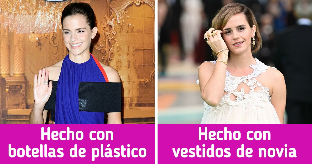 Cómo Emma Watson usa su imagen para promover la moda sostenible y mejorar el medioambiente Cómo Emma Watson usa su imagen para promover la moda sostenible y mejorar el medioambiente