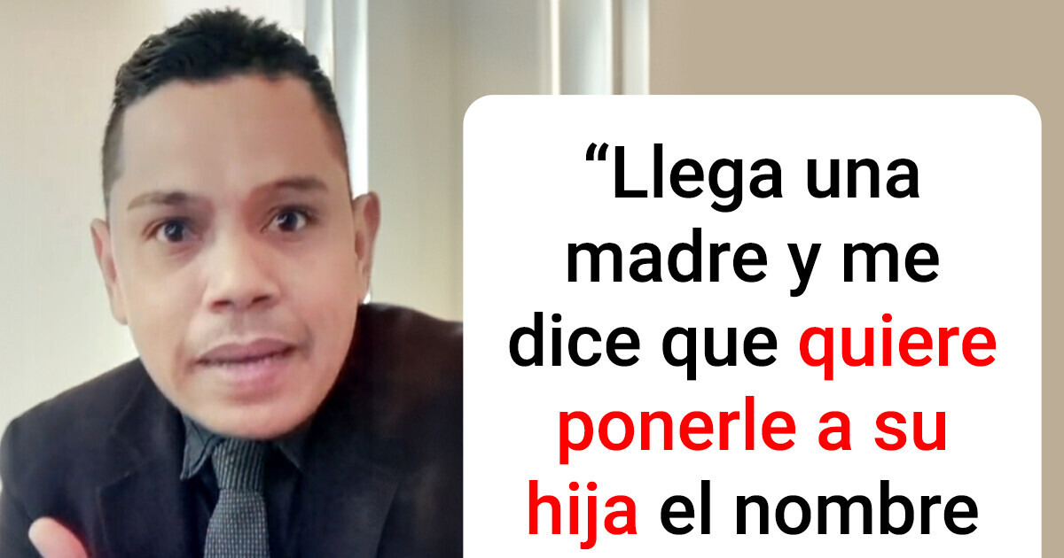Llevan a registrar a su hija y el empleado se niega por el semejante nombre: “¿Se imaginan cuando crezca?”