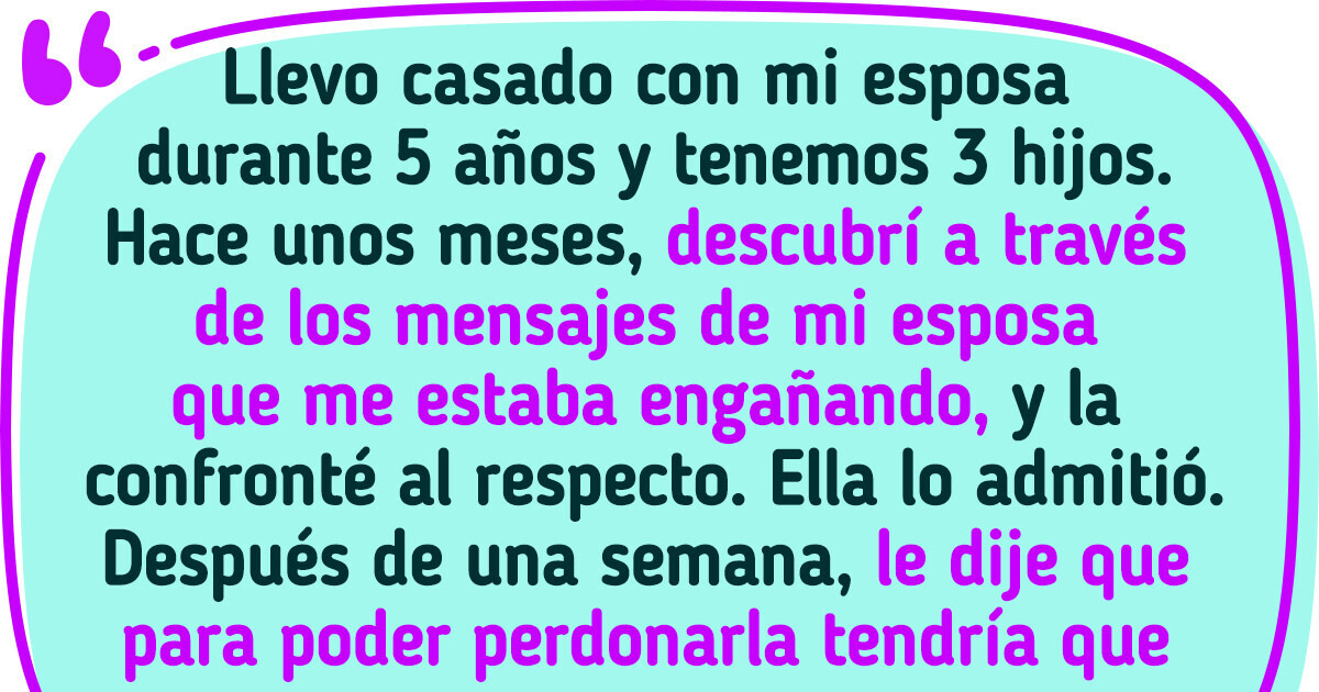 Hombre descubre la infidelidad de su esposa y lleva a cabo un plan de venganza digno de película Hombre descubre la infidelidad de su esposa y lleva a cabo un plan de venganza digno de película