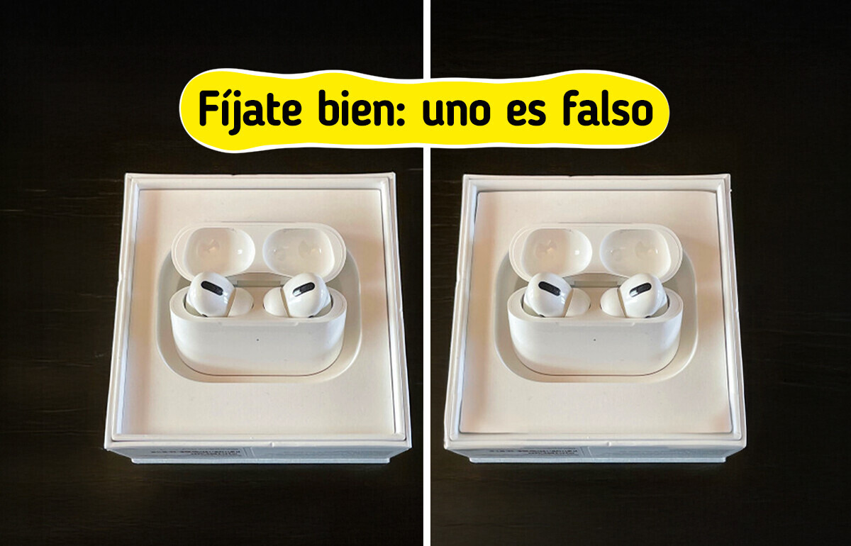¿AirPods o copia barata? 12 productos falsos que parecen reales (y cómo detectarlos)