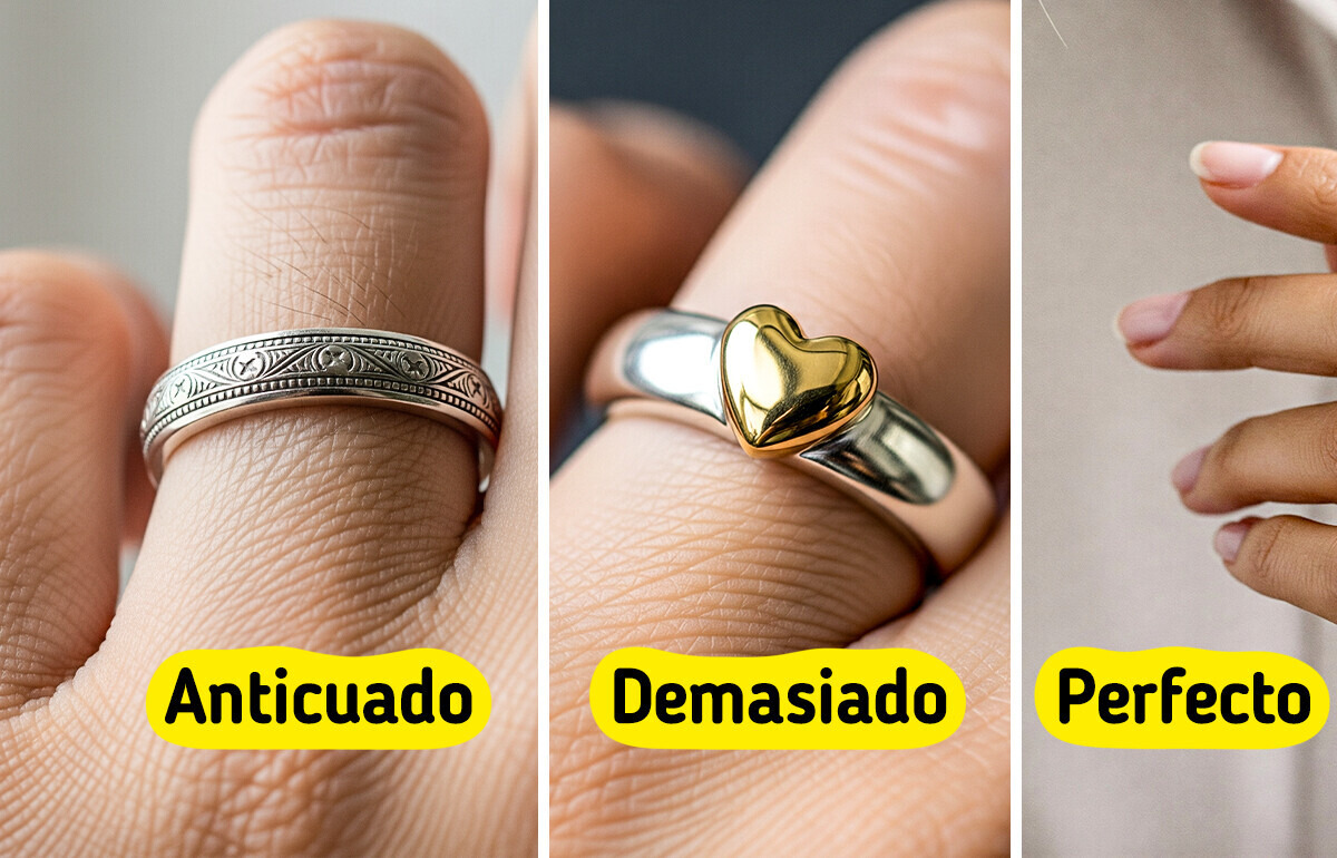 Estilo al dedo: los anillos que están causando sensación en 2025