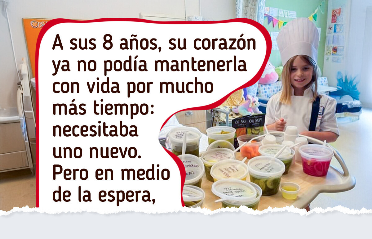 Niña en lista de espera para trasplante de corazón es sorprendida por el hospital con un gesto inolvidable