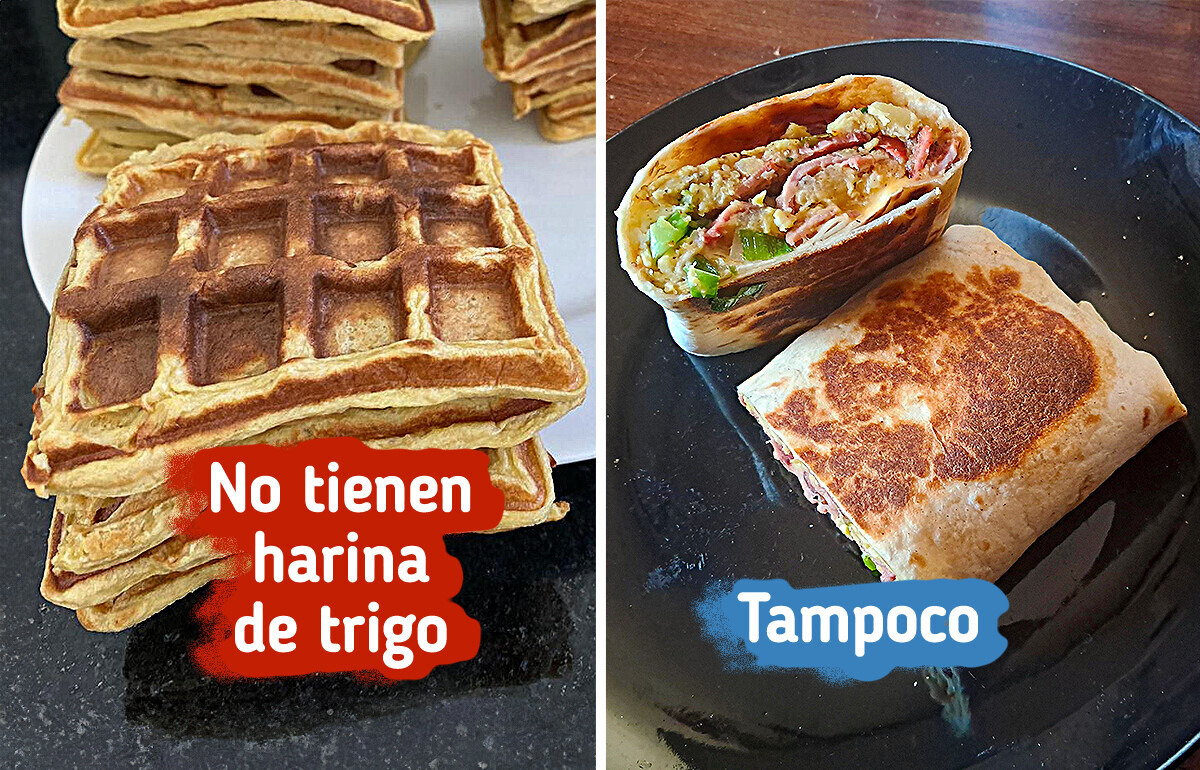 10 Opciones de desayunos sin harina de trigo para arrancar el día satisfecho y con energía