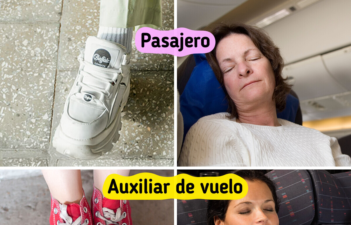 Una auxiliar de vuelo revela 10 trucos para viajar más cómodo en avión