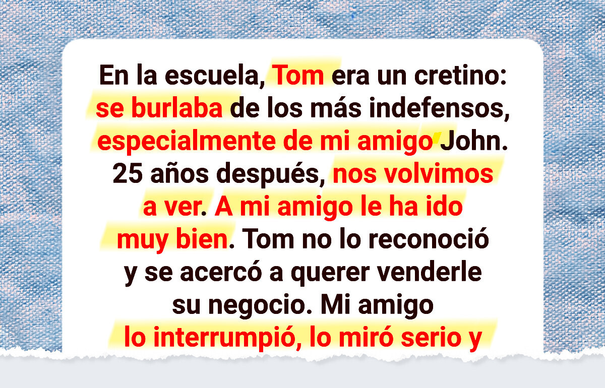 La venganza es un plato que se sirve frío, y nosotros tardamos 25 años