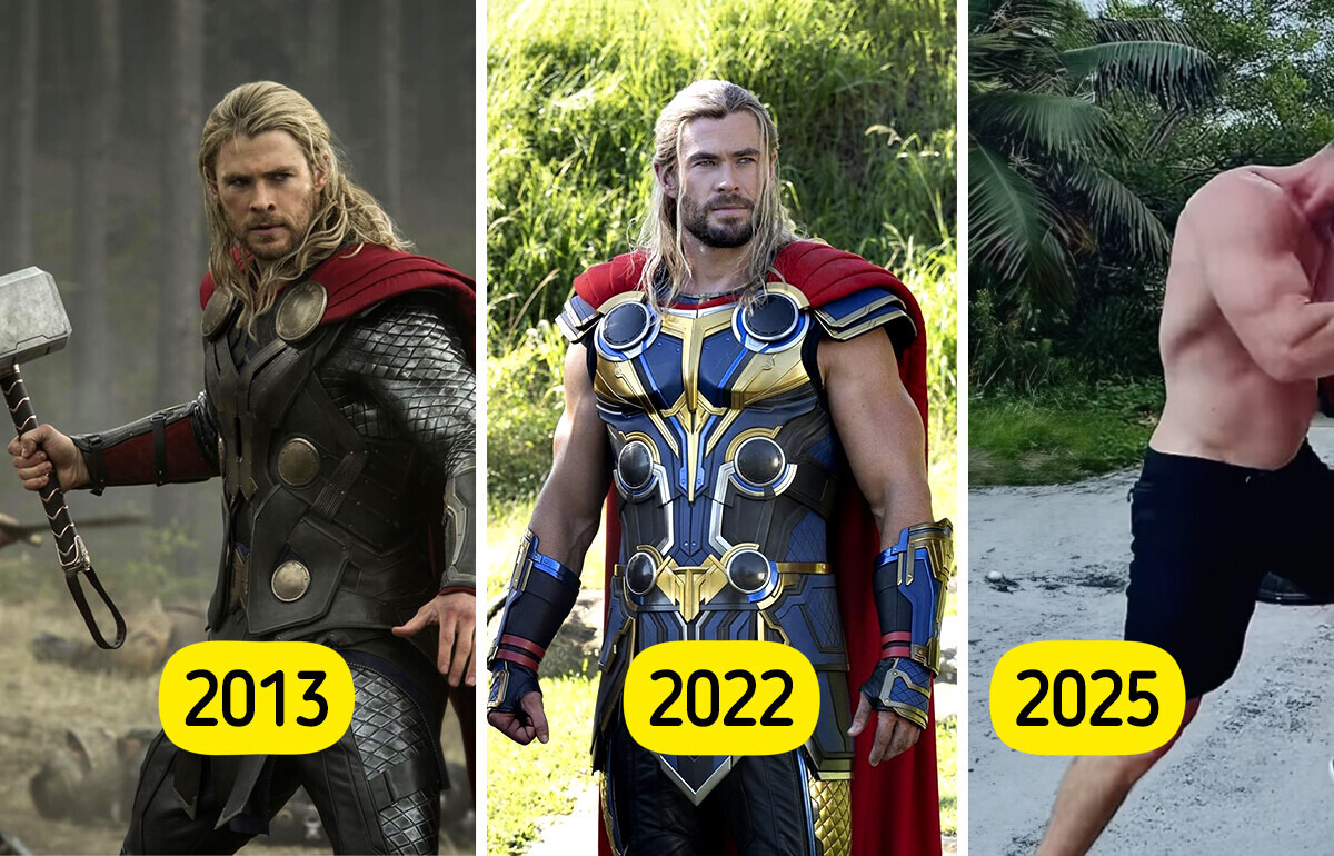 Chris Hemsworth lleva su cuerpo al límite para volver como Thor