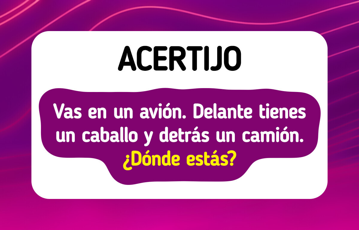 Test: Pon tu mente al límite intentando resolver estos 11 acertijos