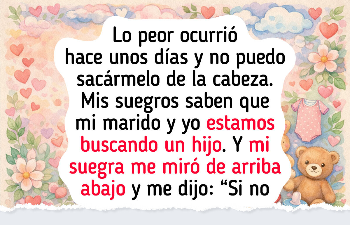 Mi suegra me dice cosas feas y mi marido no me defiende
