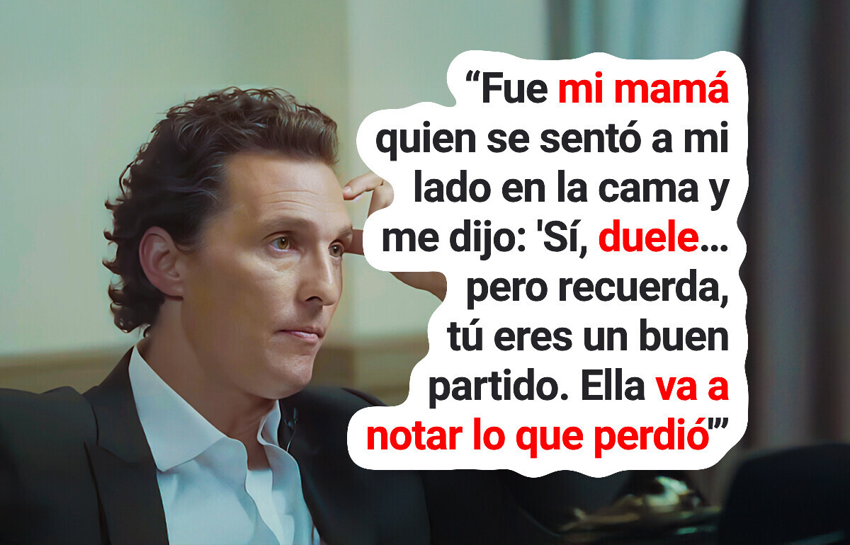 Matthew McConaughey revela el amor que le rompió el corazón: “Le compré regalos a mi novia y ella me dejó”