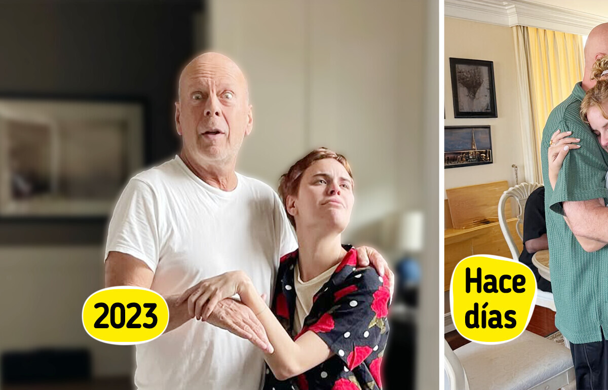 Las nuevas fotos de Bruce Willis emocionan... y también dividen a internet