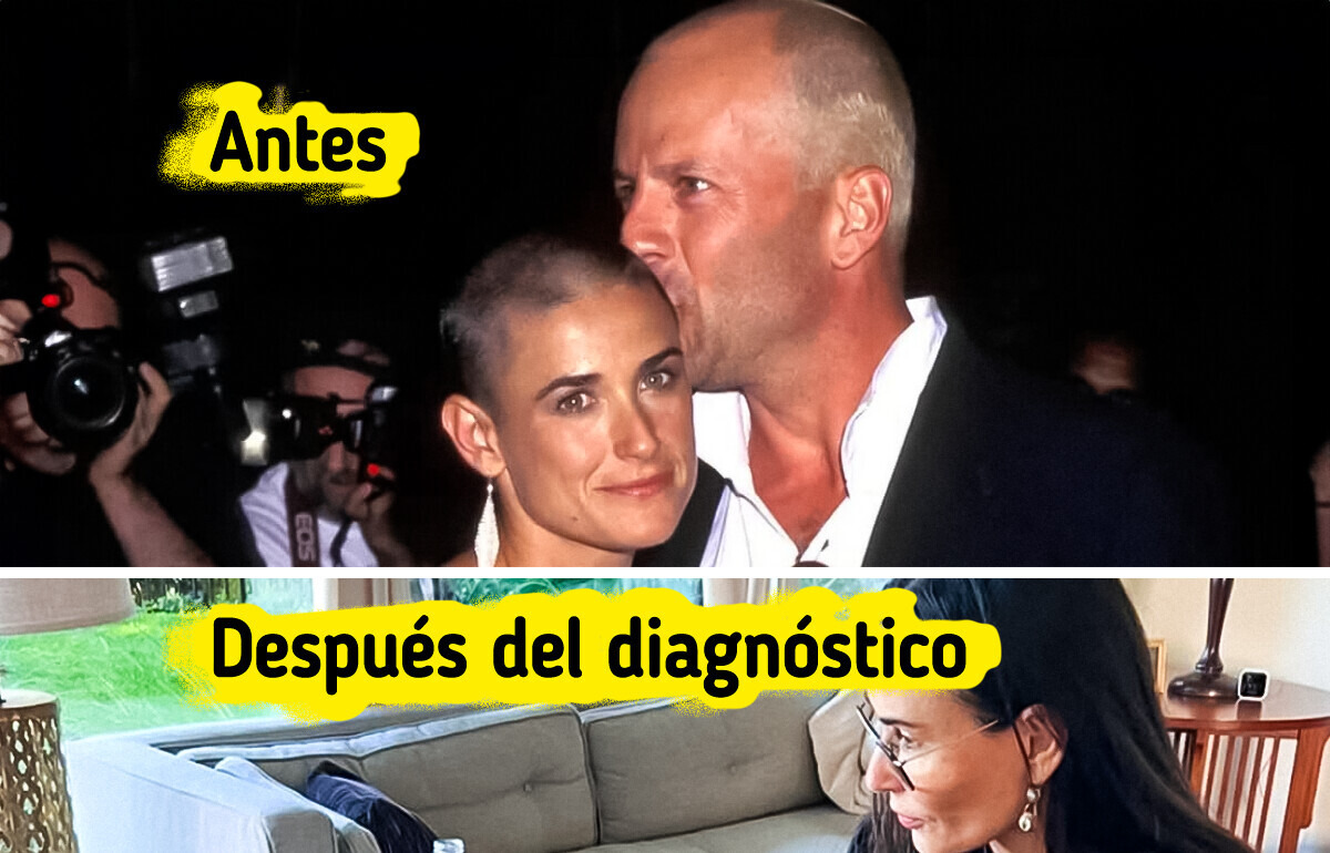 Demi Moore y Bruce Willis siguen dando lecciones de amor, incluso después del divorcio