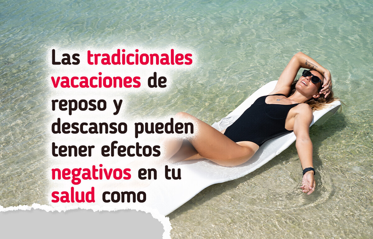 Lo que el descanso tradicional no te cuenta y cómo moverte podría ser tu mejor forma de desconectar Lo que el descanso tradicional no te cuenta y cómo moverte podría ser tu mejor forma de desconectar