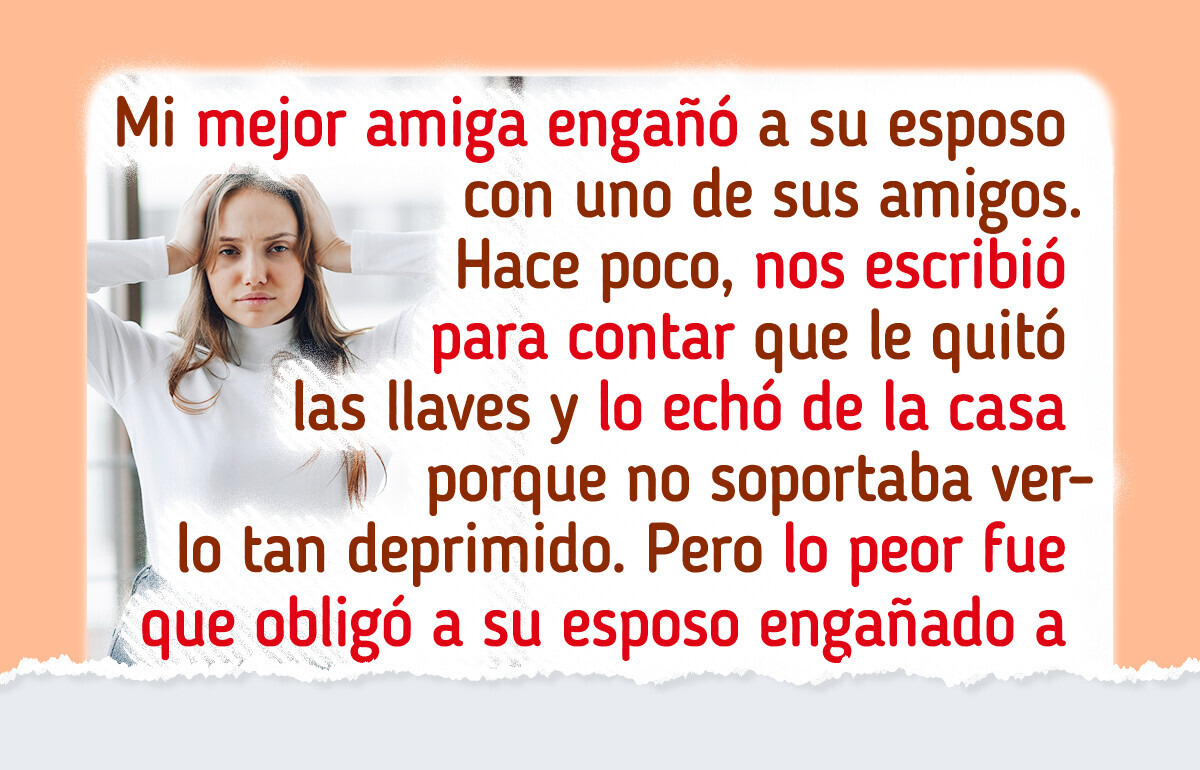 Se burló de haberle sido infiel a su esposo tras 15 años, así que le enseñé una dura lección Se burló de haberle sido infiel a su esposo tras 15 años, así que le enseñé una dura lección