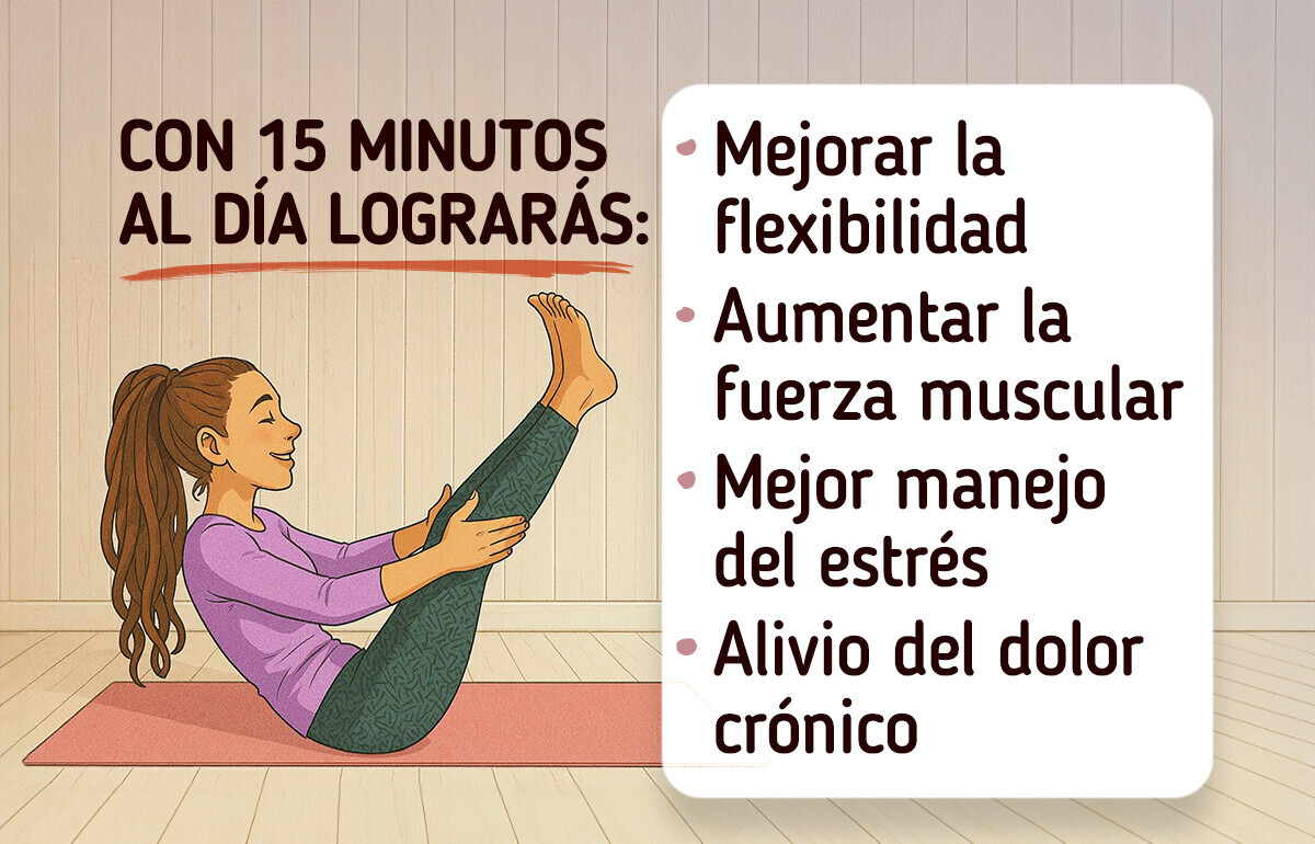 10 Ejercicios somáticos que te ayudarán a controlar el estrés y la tensión muscular